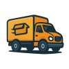 Shipping truck icon
