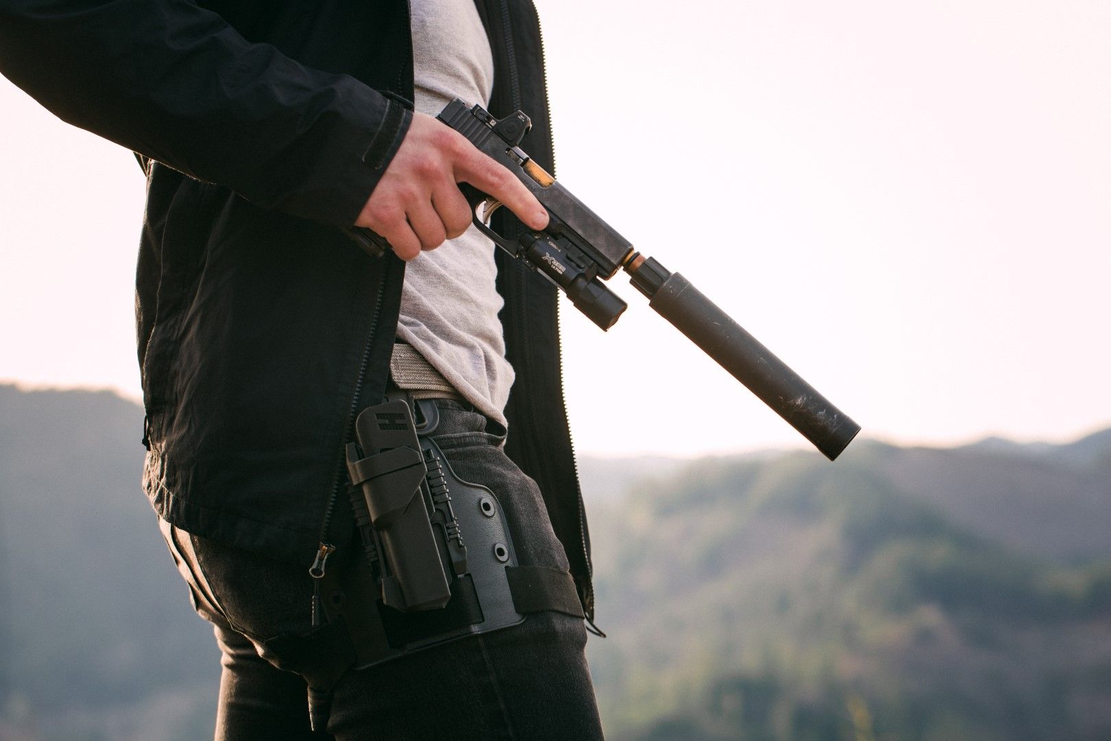 Glock Drop Leg attachment